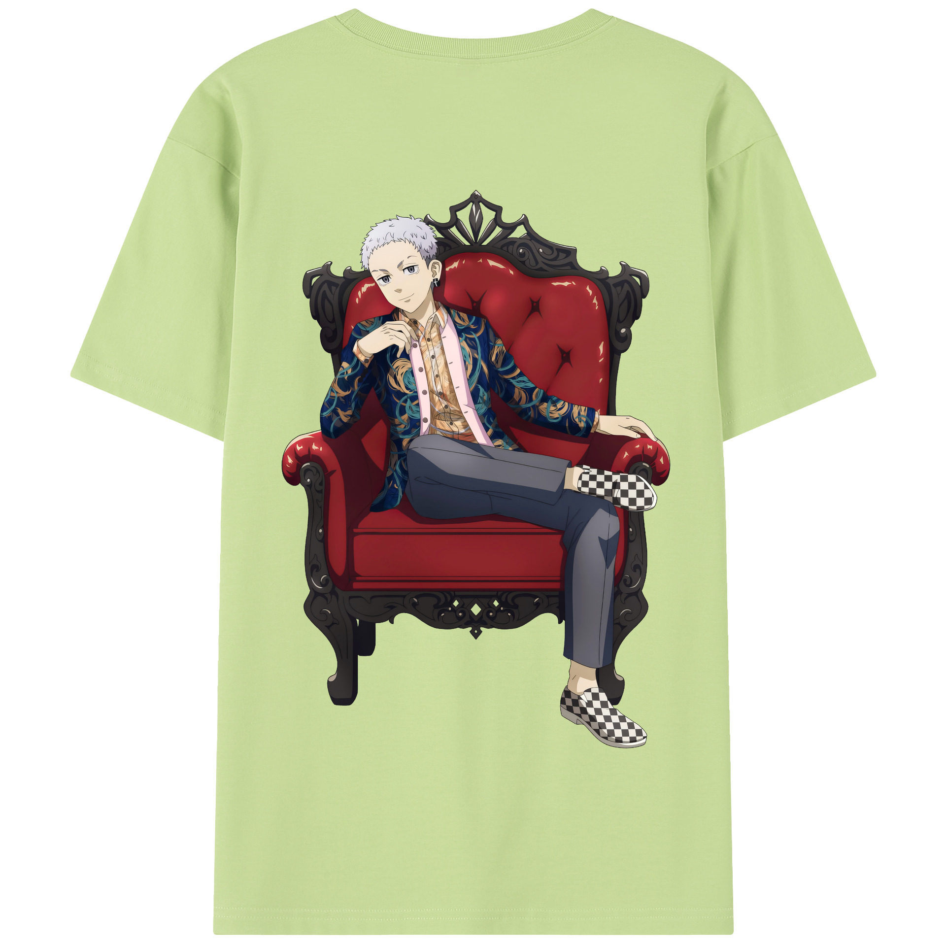 （画像用） 東京リベンジャーズ Tokyo Revengers 綿100％半袖Tシャツ（背面プリント）